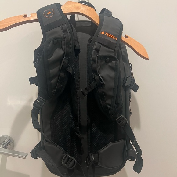 Adidas by Stella McCartney Terrex Black and Orange Backpack - Picture 12 of 15